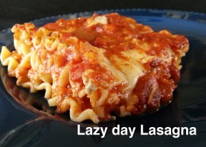 Lazy Day Lasagna